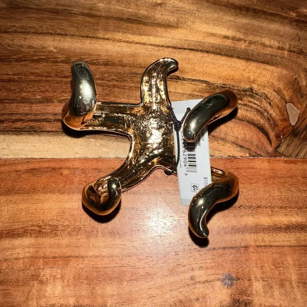 Robert Lee Morris Soho Starfish Sculptural Cuff Bracelet